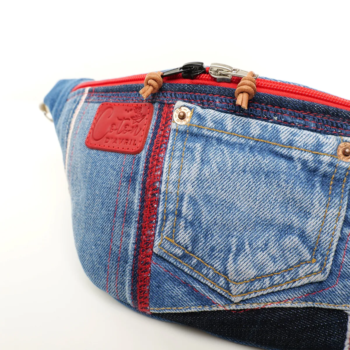 Sac banane Coton d'Avril Melisse Jean EDITION Denim