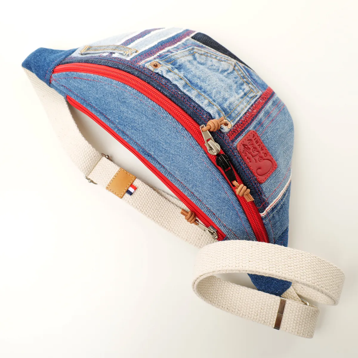 Sac banane Coton d'Avril Melisse Jean EDITION Denim