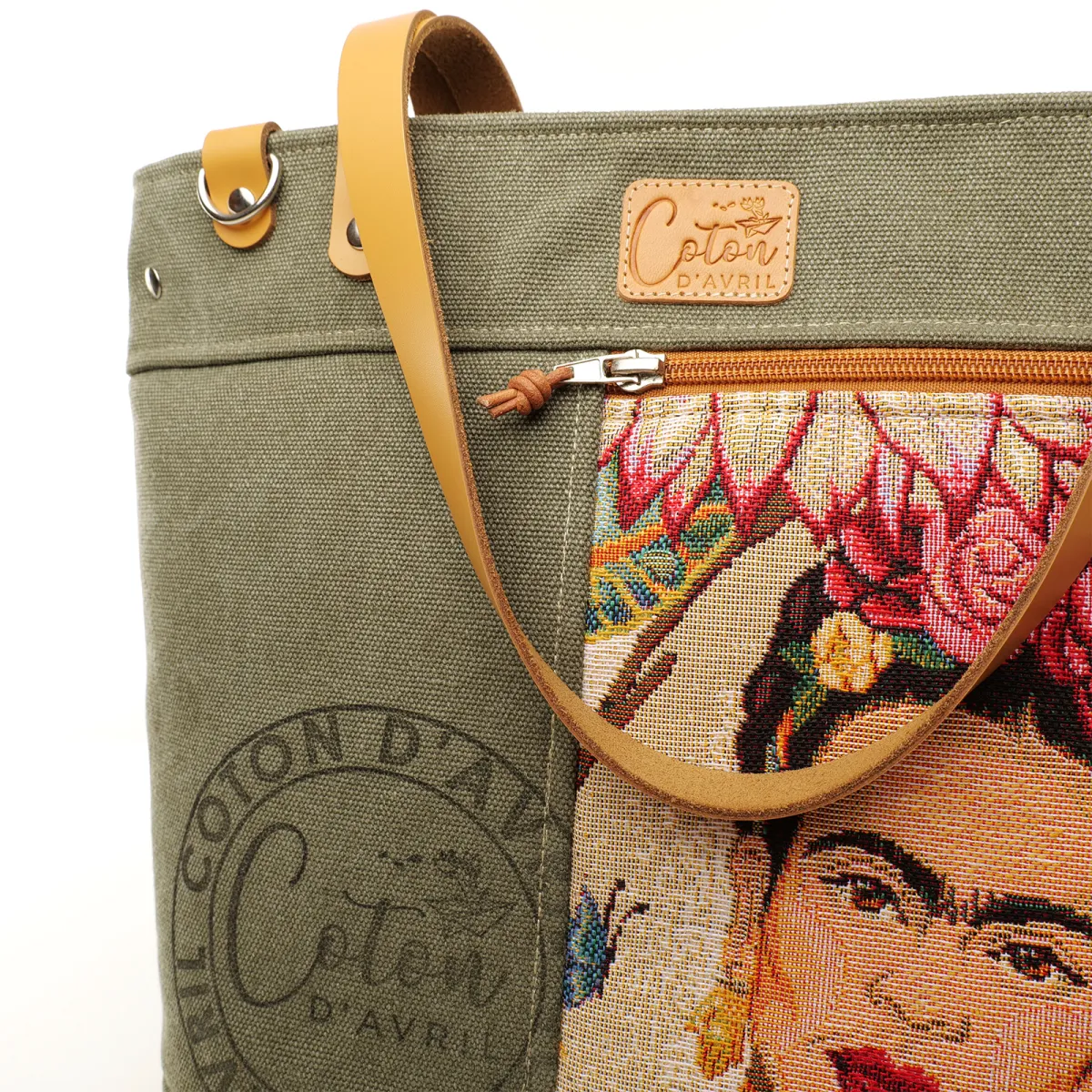 Sac cabas Coton d'Avril CARINO Frida