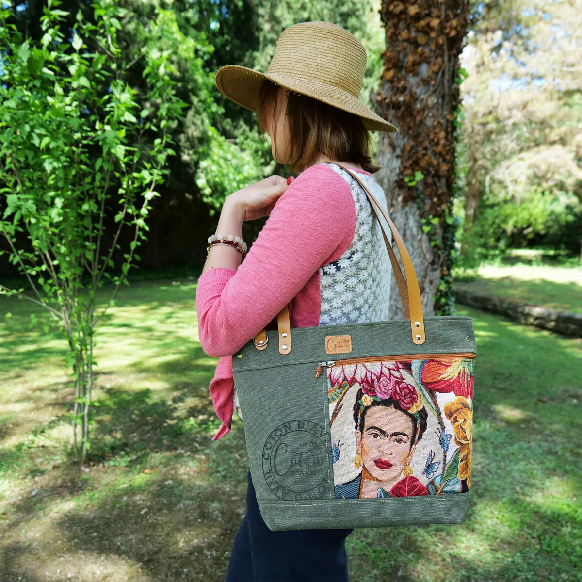 Sac cabas Coton d'Avril CARINO Frida