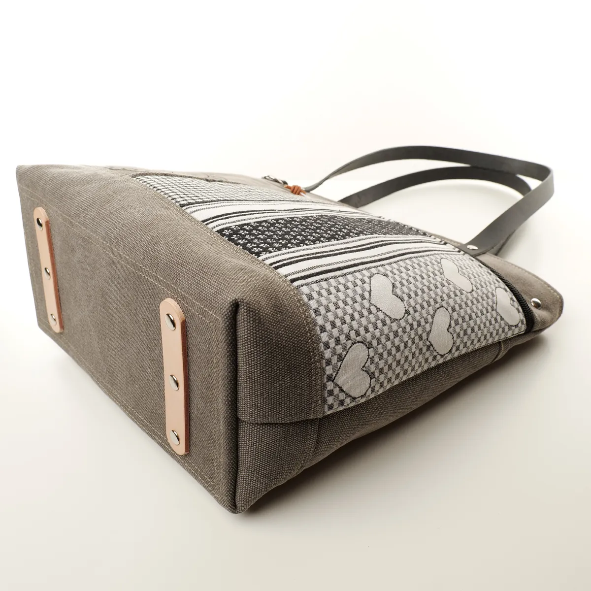 Sac cabas Coton d'Avril CARINO Motifs