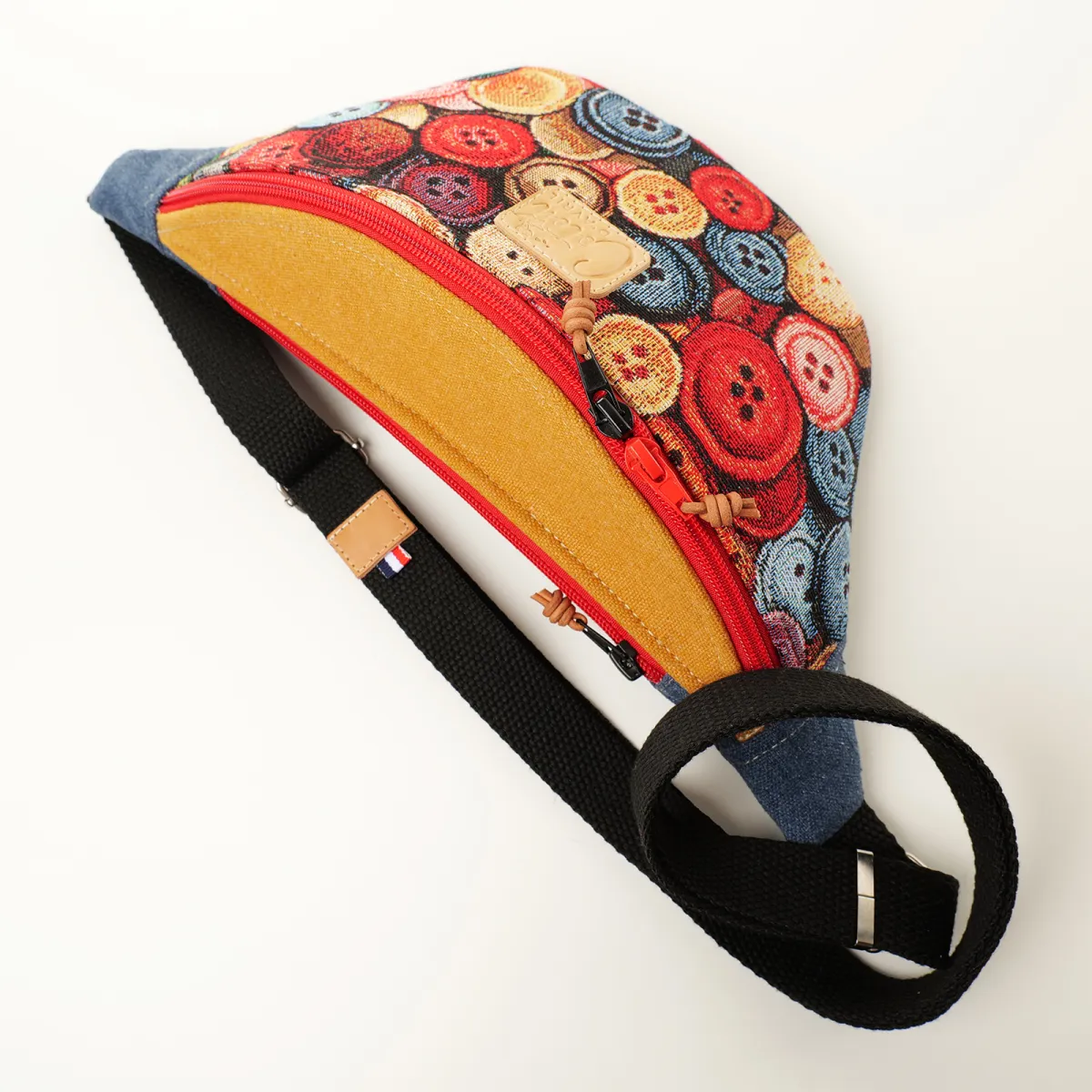 Sac banane Coton d'Avril MELISSE Boutons