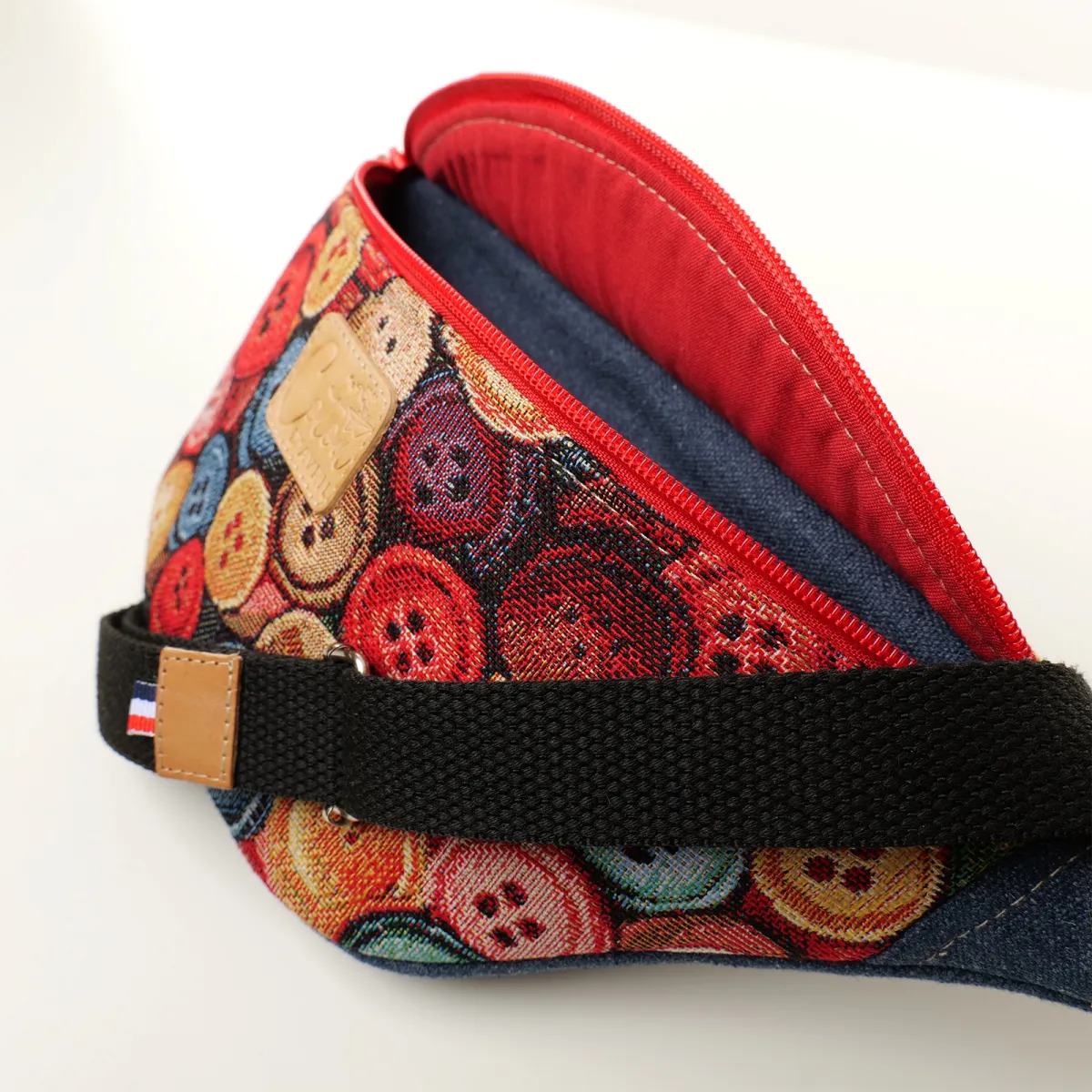 Sac banane Coton d'Avril MELISSE Boutons