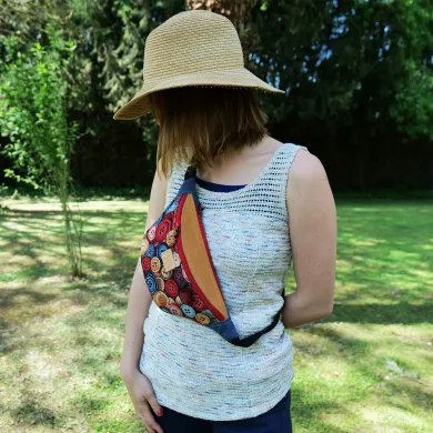 Sac banane Coton d'Avril MELISSE Boutons