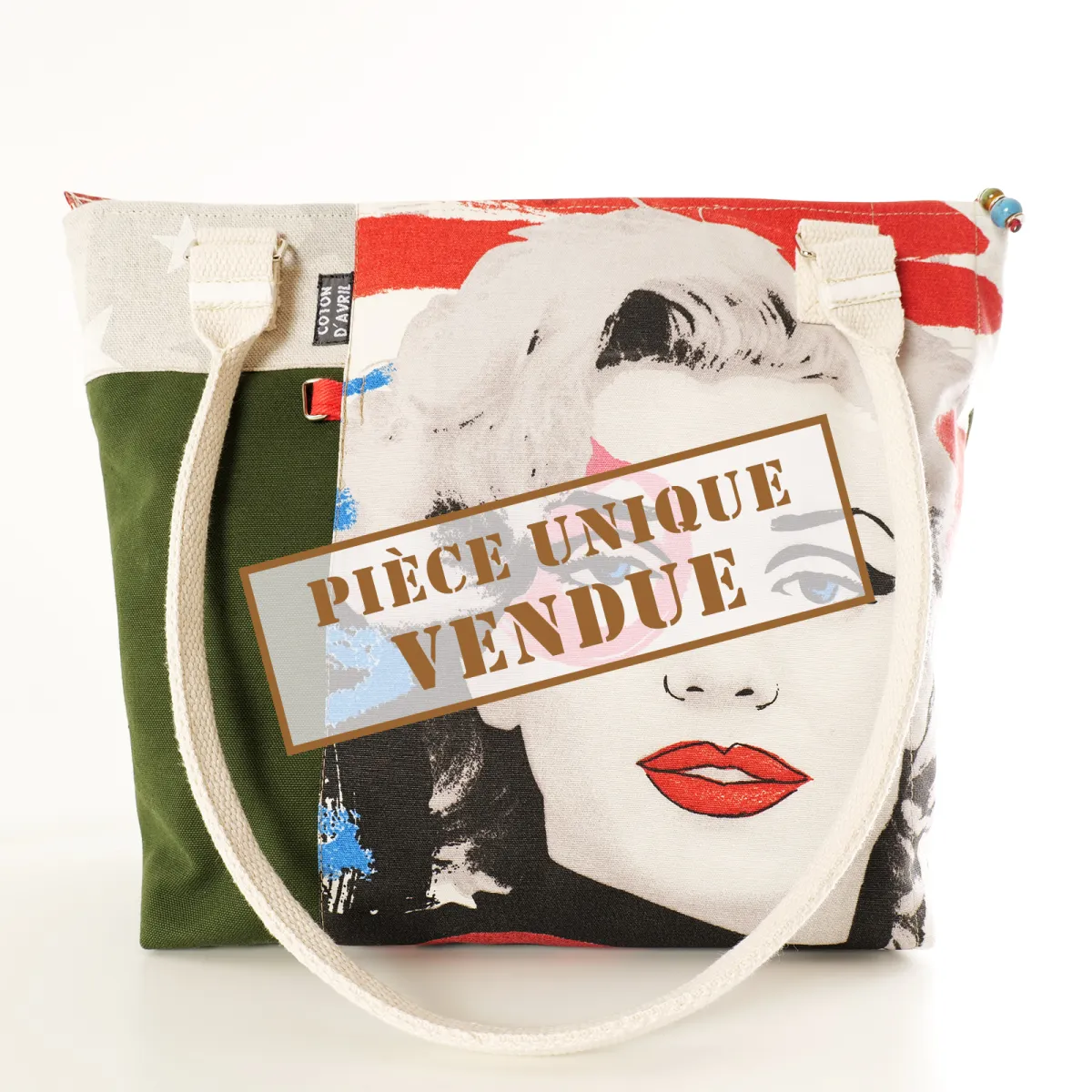 Sac Cabas Coton d'Avril AVRIL Marilyn