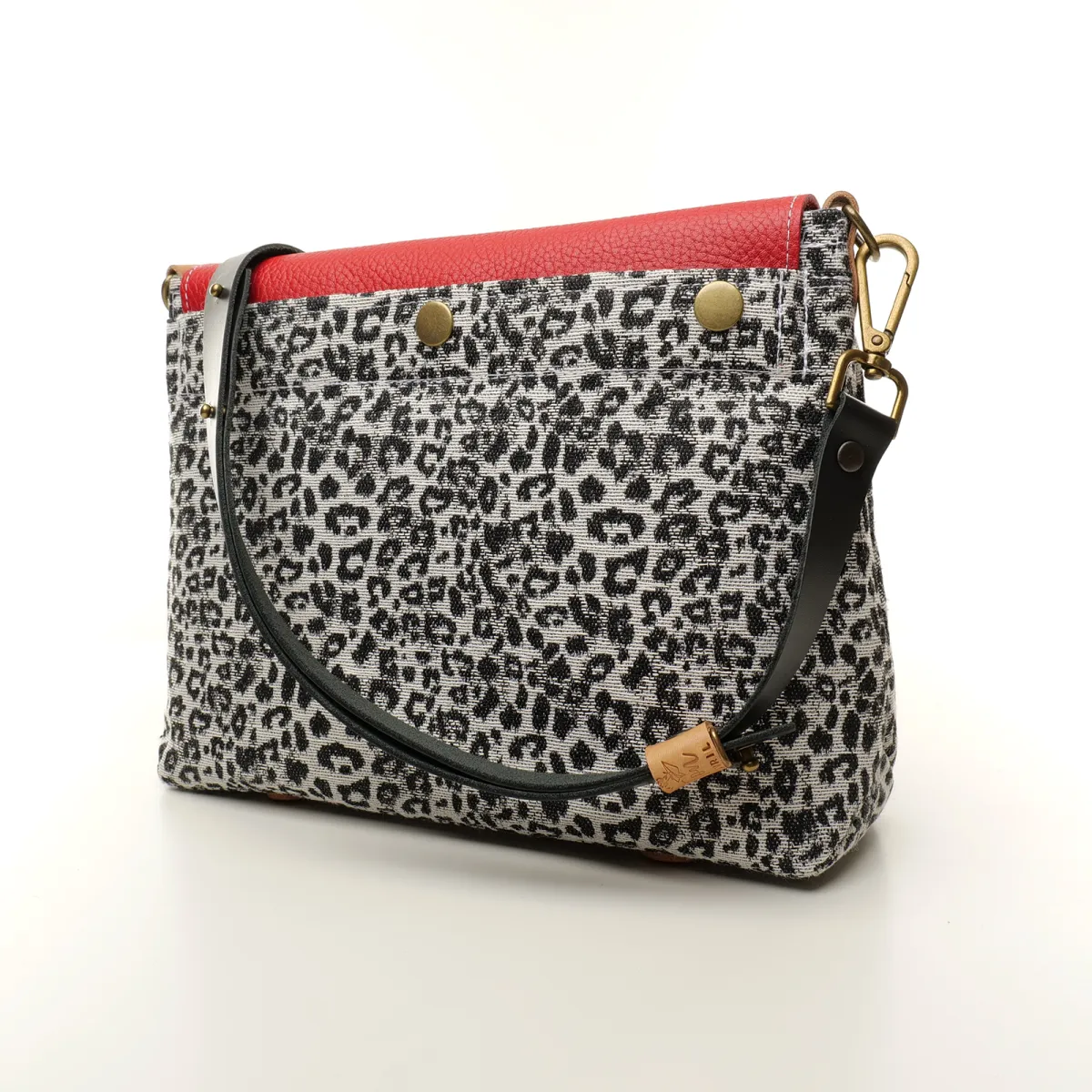 Sac à main Bandoulière Coton d'Avril ESTELLO Leopard