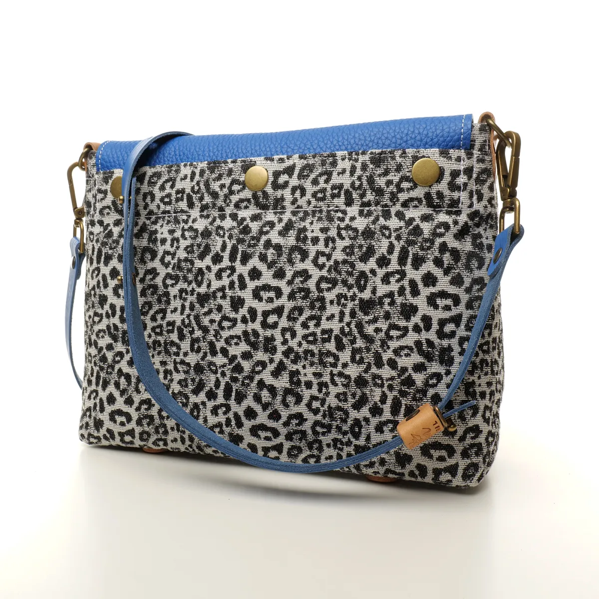 Sac à main Bandoulière Coton d'Avril ESTELLO Leopard