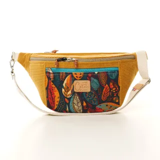 Sac banane Coton d'Avril MADON Feuilles