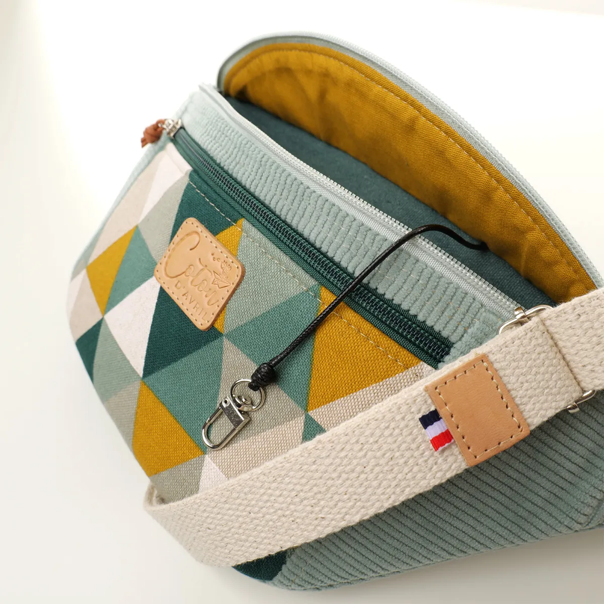Sac banane Coton d'Avril MADON Anis