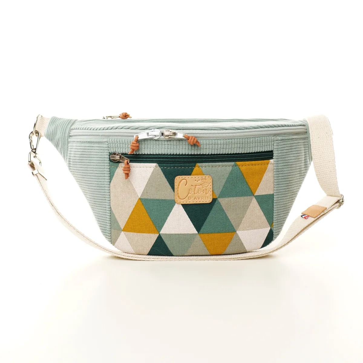 Sac banane Coton d'Avril MADON Anis