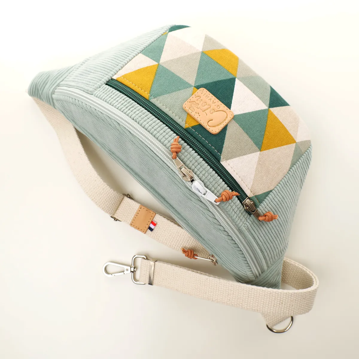 Sac banane Coton d'Avril MADON Anis