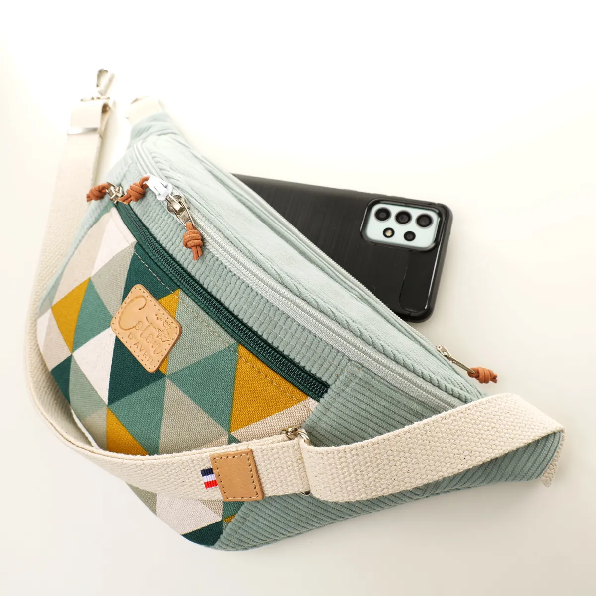 Sac banane Coton d'Avril MADON Anis
