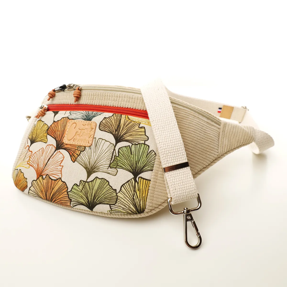 Sac banane Coton d'Avril MADON Ginkgo