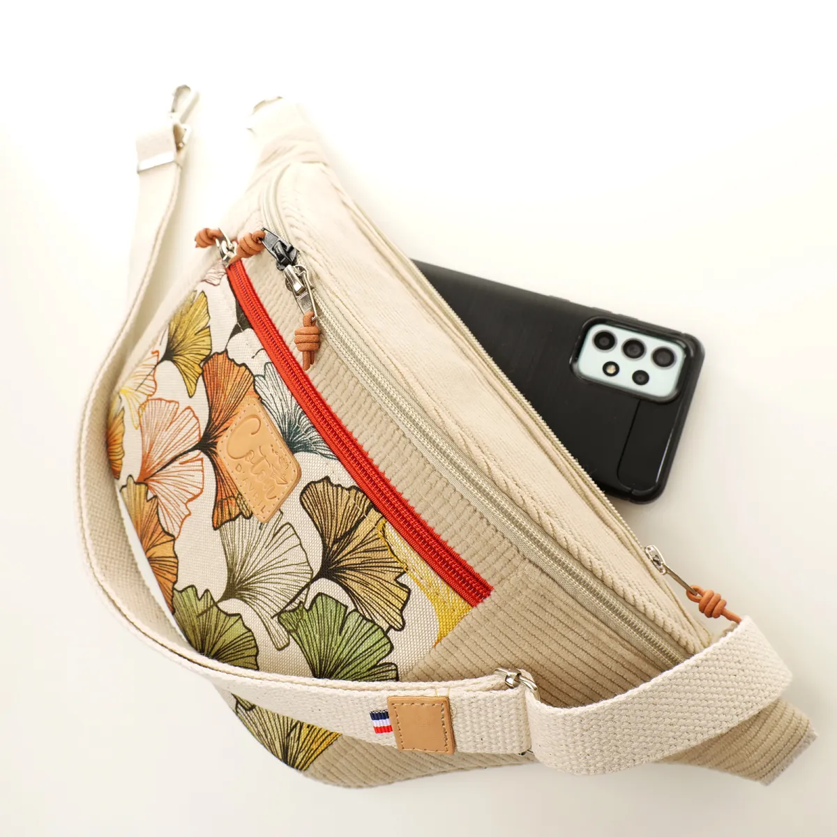 Sac banane Coton d'Avril MADON Ginkgo