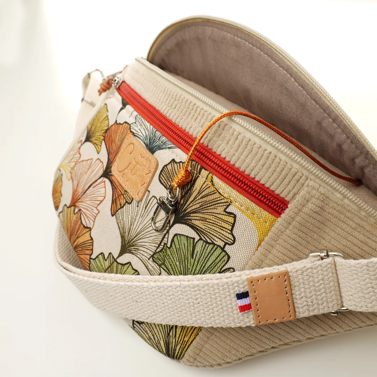 Sac banane Coton d'Avril MADON Ginkgo