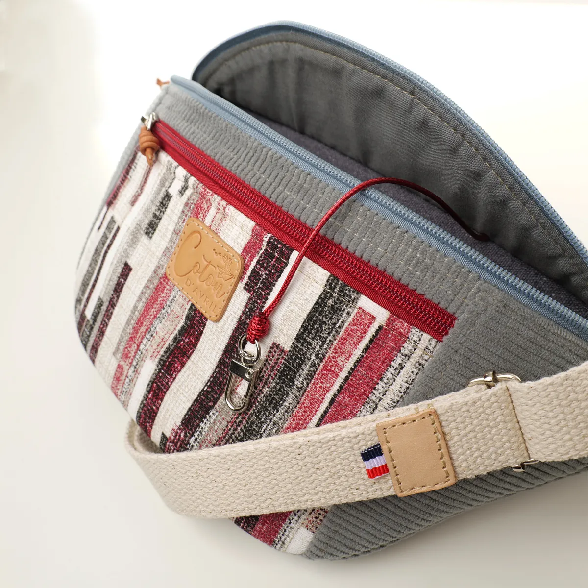 Sac banane Coton d'Avril MADON Griso