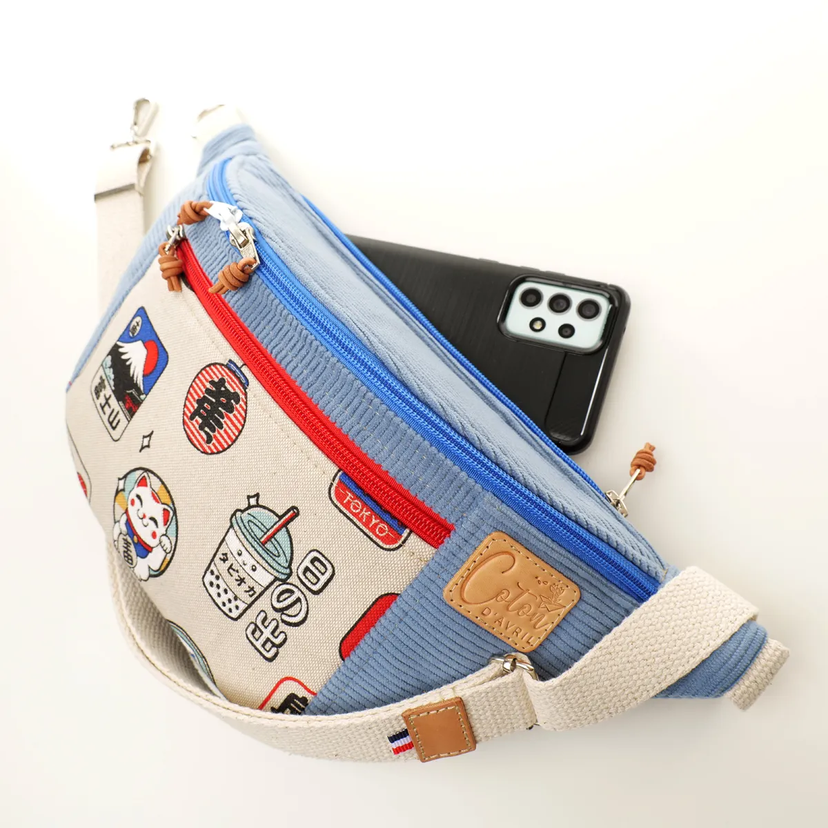 Sac banane Coton d'Avril MADON Nippon