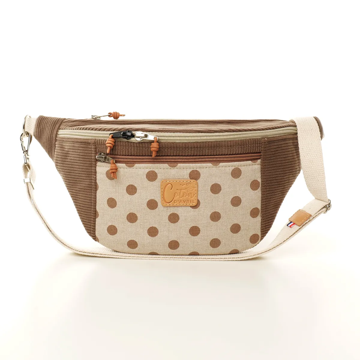 Sac banane Coton d'Avril MADON Pois