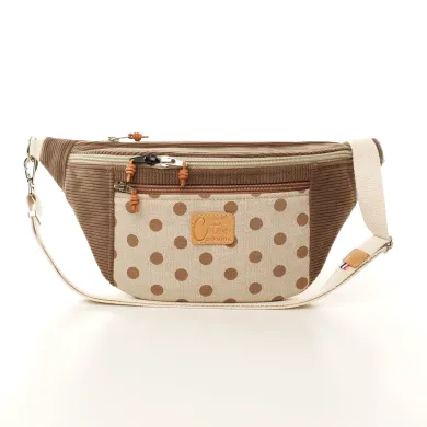 Sac banane Coton d'Avril MADON Pois