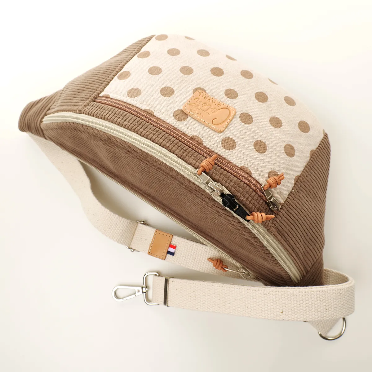 Sac banane Coton d'Avril MADON Pois