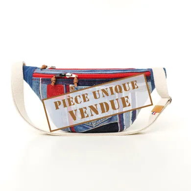 Sac banane Coton d'Avril Melisse Jean EDITION Denim