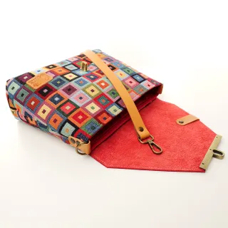 Sac à main Bandoulière Coton d'Avril ESTELLO Colombine