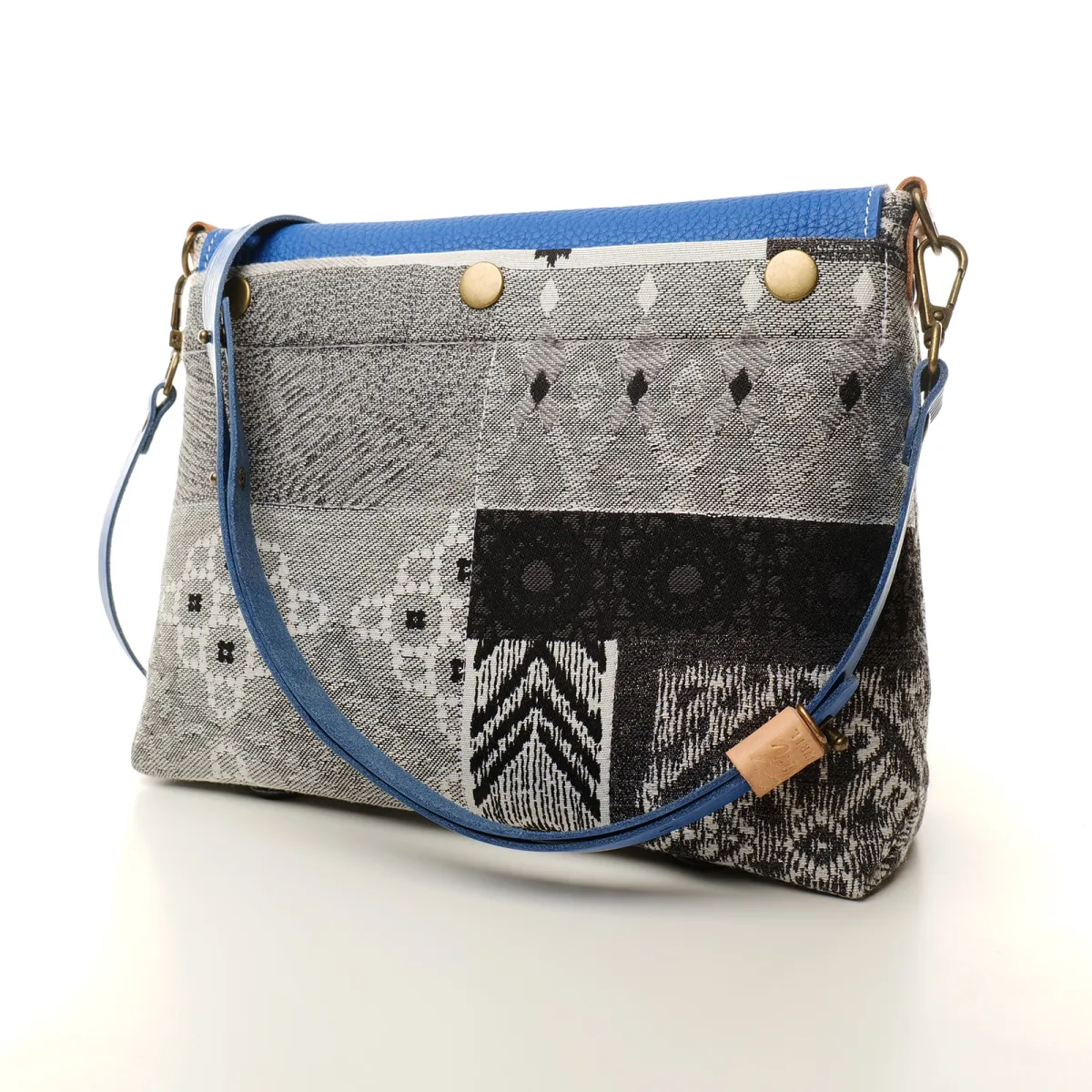 Sac à main Bandoulière Coton d'Avril ESTELLO Grafic Lapis