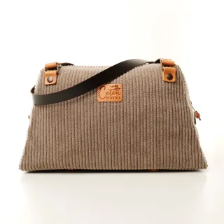 Sac à main Coton d'Avril CESAR Ecorce
