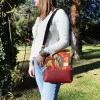 Sac à main Coton d'Avril bandoulière VERDON Feuilles