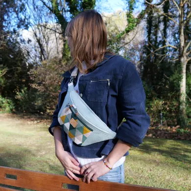 Sac banane Coton d'Avril MADON Anis