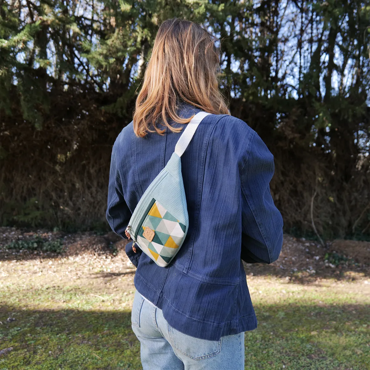 Sac banane Coton d'Avril MADON Anis