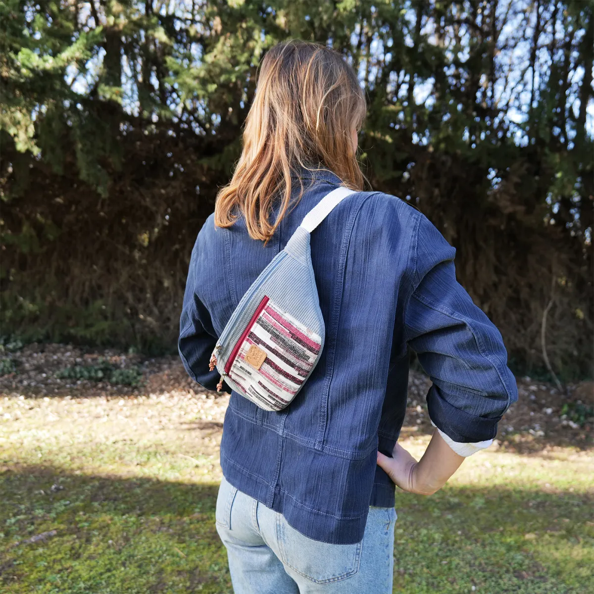 Sac banane Coton d'Avril MADON Griso