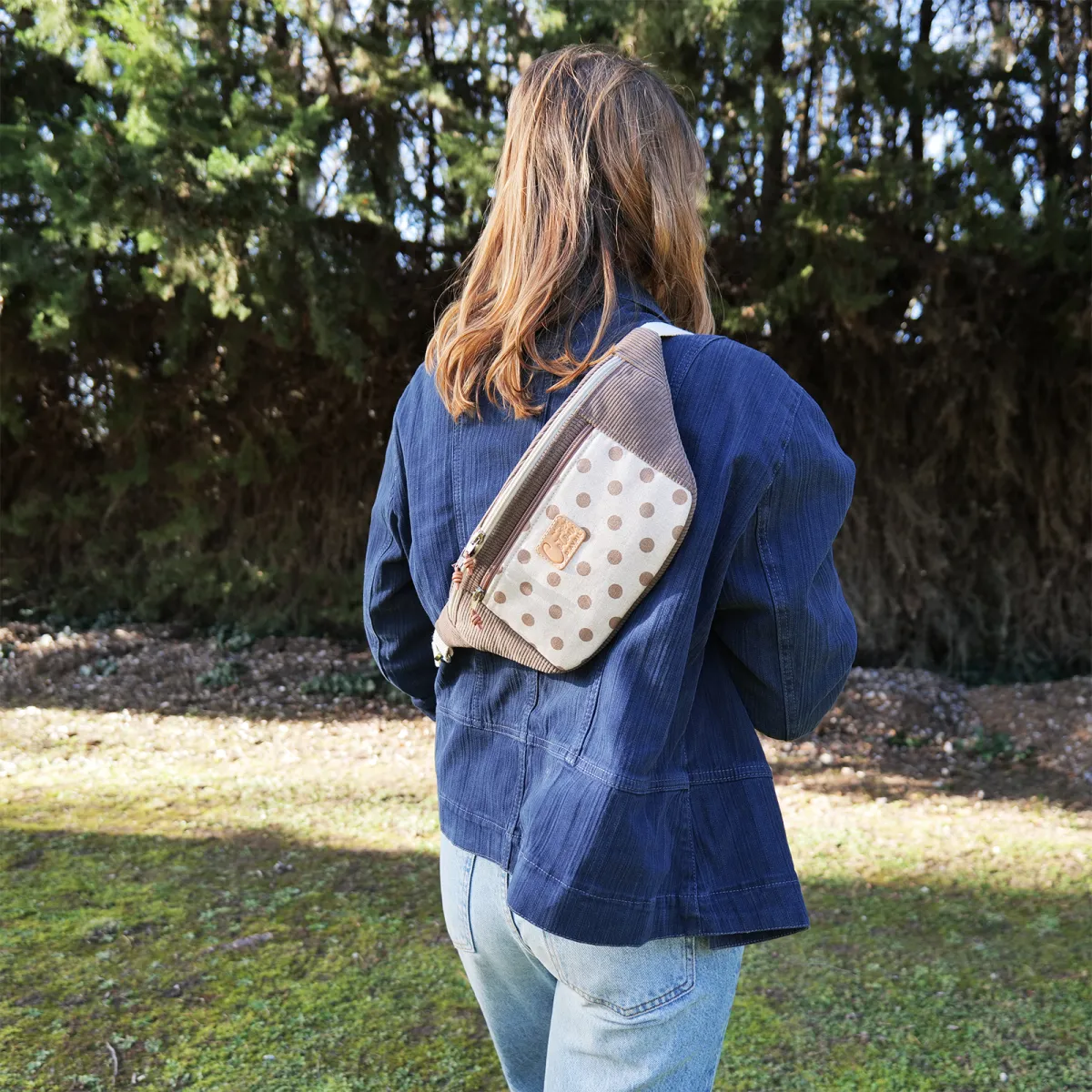 Sac banane Coton d'Avril MADON Pois