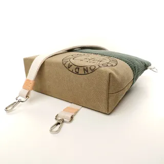 Sac à main Bandoulière BEATRIS velours Emeraude