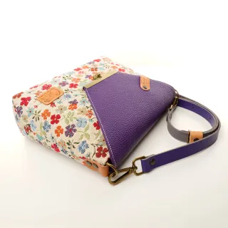 Sac à main Bandoulière Coton d'Avril ESTELLO Fleurs