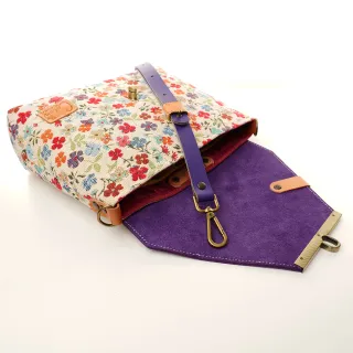Sac à main Bandoulière Coton d'Avril ESTELLO Fleurs