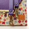 Sac à main Bandoulière Coton d'Avril ESTELLO Fleurs