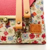 Sac à main Bandoulière Coton d'Avril ESTELLO Fleurs