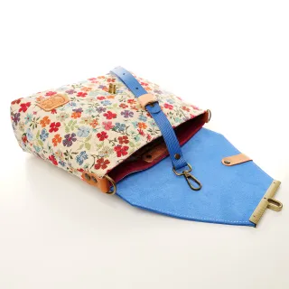 Sac à main Bandoulière Coton d'Avril ESTELLO Fleurs