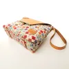 Sac à main Bandoulière Coton d'Avril ESTELLO Fleurs