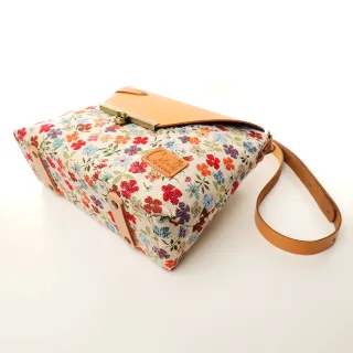 Sac à main Bandoulière Coton d'Avril ESTELLO Fleurs