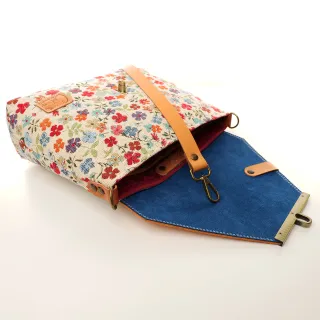 Sac à main Bandoulière Coton d'Avril ESTELLO Fleurs