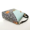 Sac à main Bandoulière Coton d'Avril ESTELLO Leopard