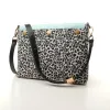 Sac à main Bandoulière Coton d'Avril ESTELLO Leopard