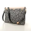 Sac à main Bandoulière Coton d'Avril ESTELLO Leopard