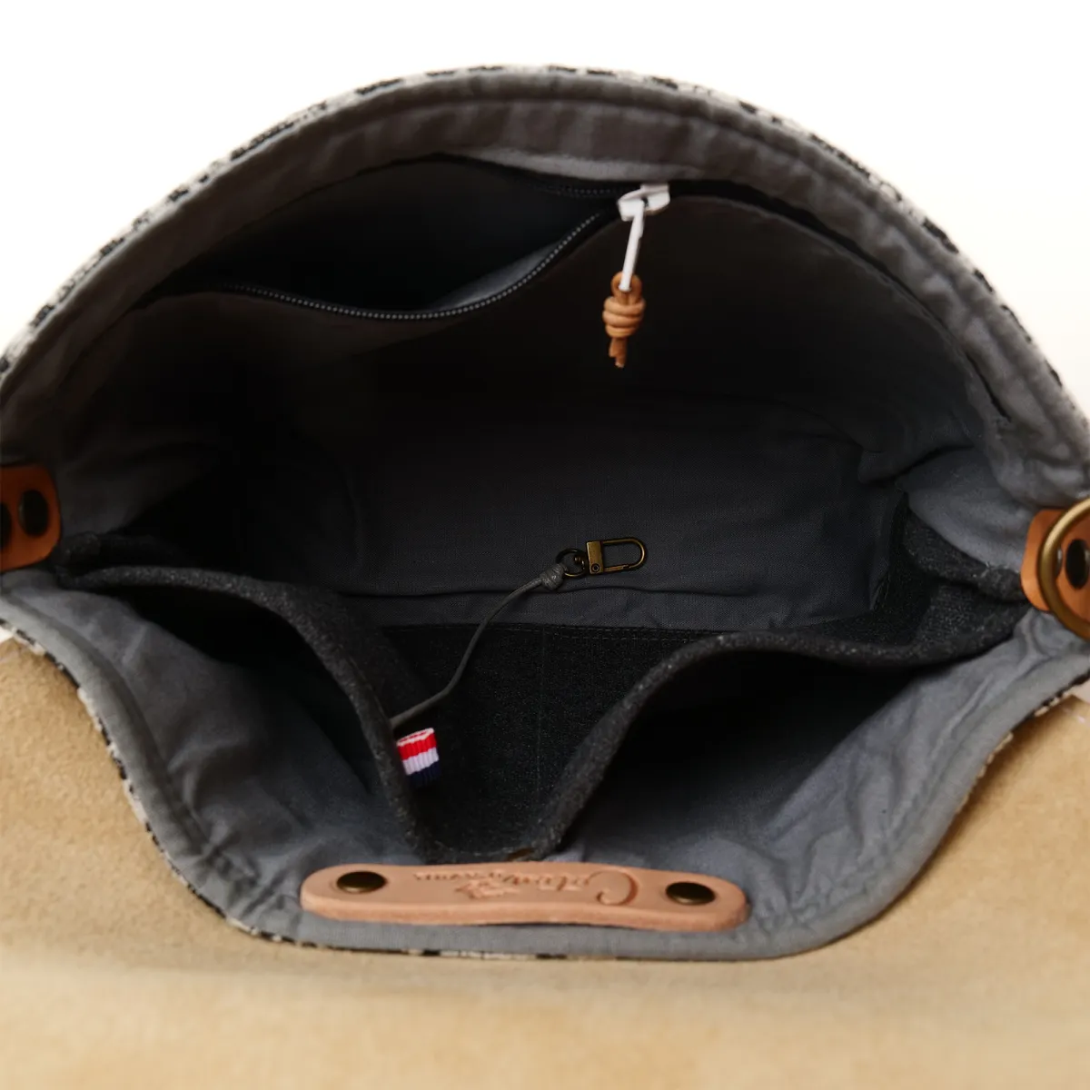 Sac à main Bandoulière Coton d'Avril ESTELLO Leopard