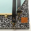 Sac à main Bandoulière Coton d'Avril ESTELLO Leopard