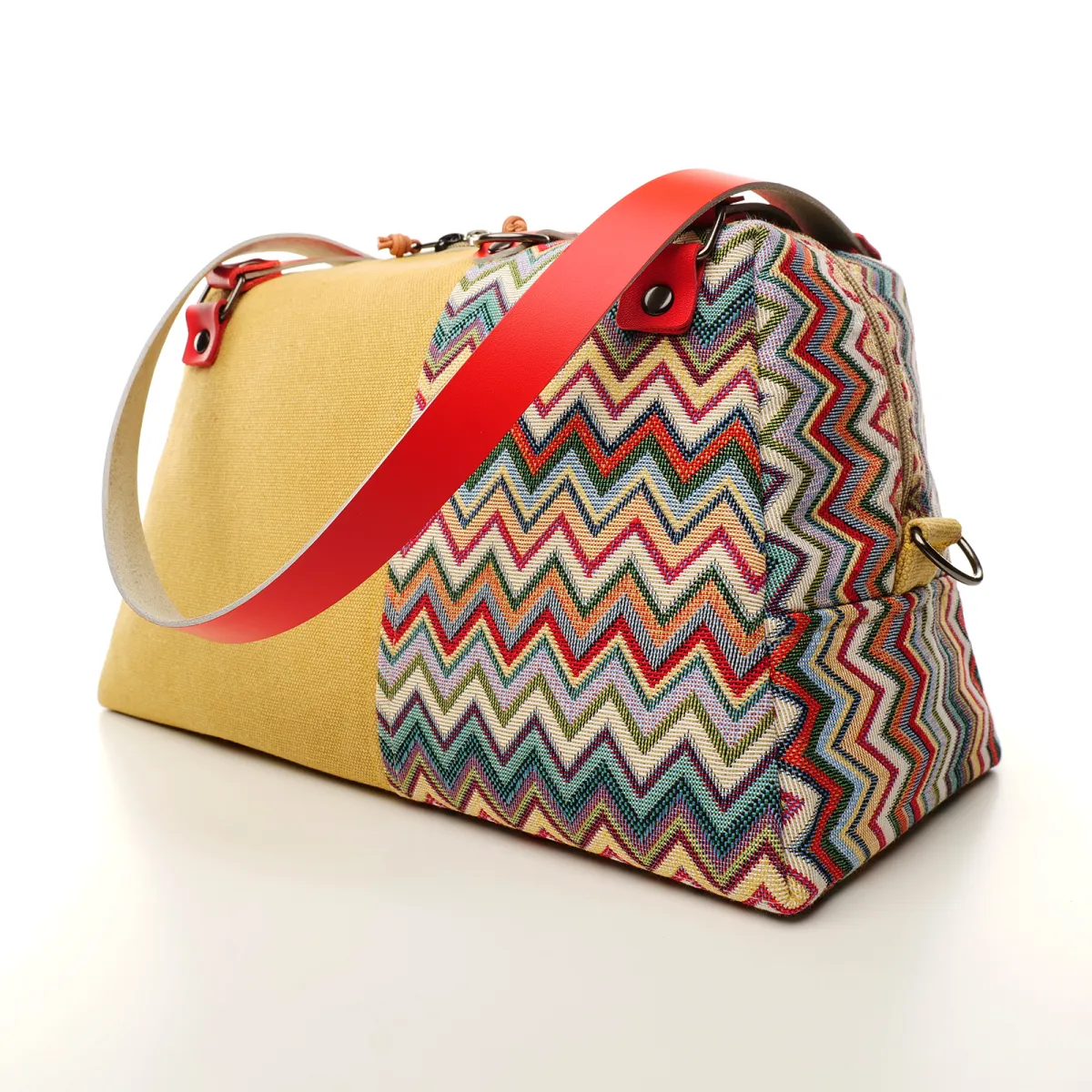 Sac à main Coton d'Avril CESAR Signature vibrations