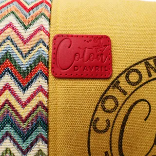 Sac à main Coton d'Avril CESAR Signature vibrations