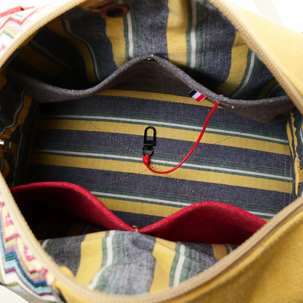 Sac à main Coton d'Avril CESAR Signature vibrations